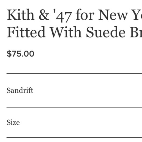 KITH BRAND NEW - never worn Kith NY Yankee Hat. Size Small - Picture 3 of 14